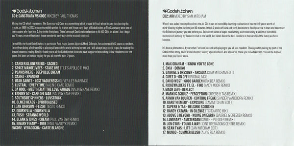 Godskitchen: The Last Dance - Mixed By Same Mitcham & Paul Thomas