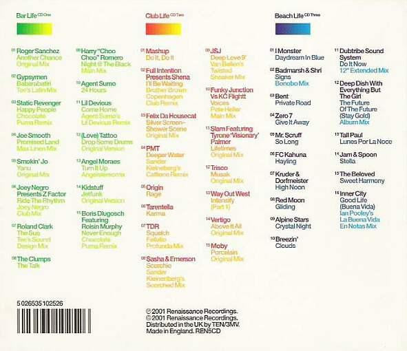 Various –  Renaissance Ibiza 2001