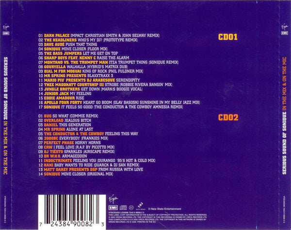 Serious Sound Of Sonique - In The Mix & On The Mic