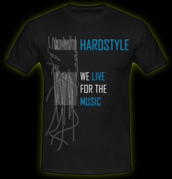 Live For Hardstyle - Men's T-Shirt