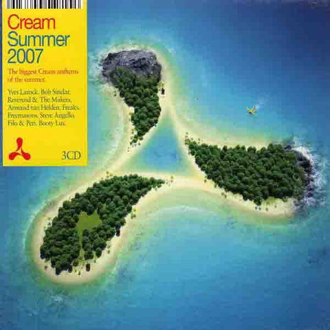 Various  ‎–  Cream Summer 2007 - The Biggest Cream Anthems Of The Summer