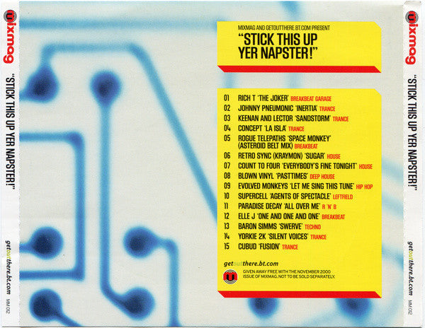 Various (Unsigned Music) ‎–  Stick This Up Yer Napster!