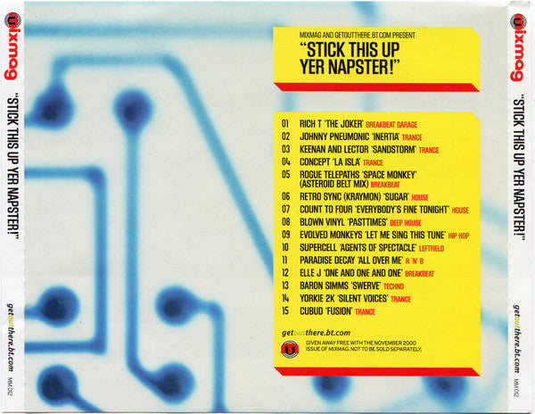 Various (Unsigned Music) ‎–  Stick This Up Yer Napster!