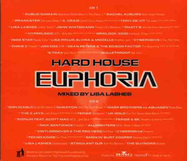 Lisa Lashes  ‎–  Hard House Euphoria