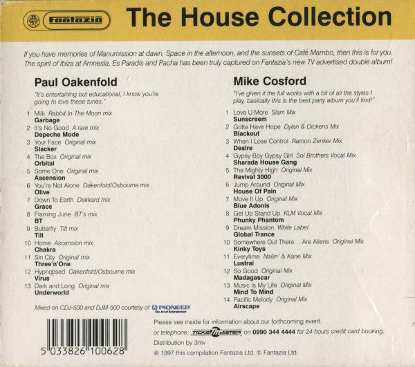 Various Artists - House Collection Vol. 6 Mixed By Paul Oakenfold & Mike Cosford (1997)