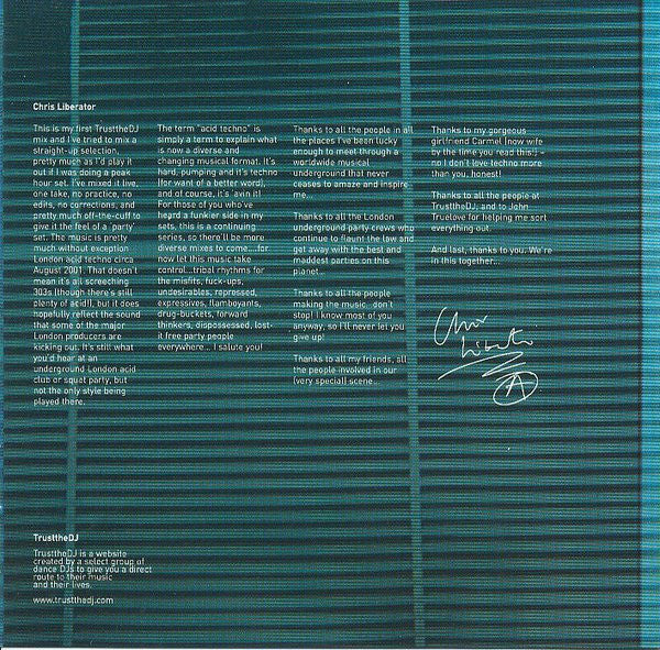 Chris Liberator - Trust The DJ