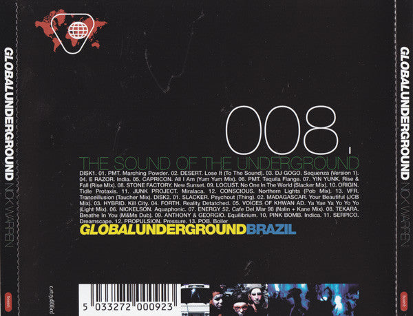 Nick Warren  ‎–  Global Underground 008: Brazil