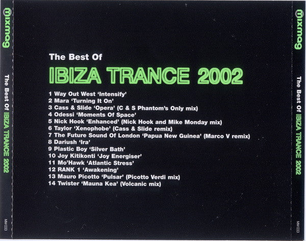 Various ‎–  The Best Of Ibiza Trance 2002